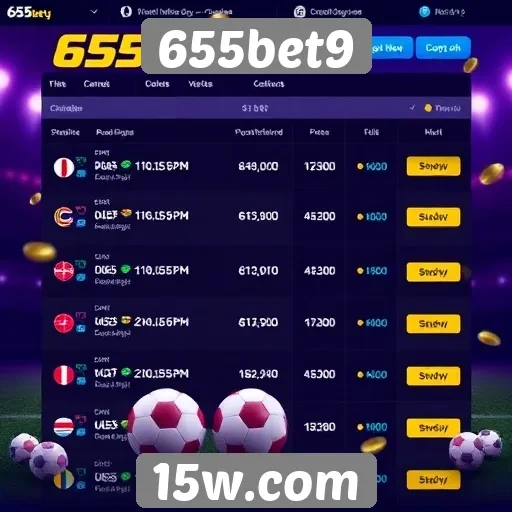 Tendências nas apostas online em plataformas como 655bet9